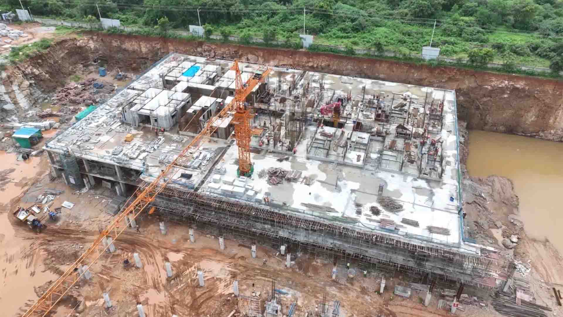 construction progress