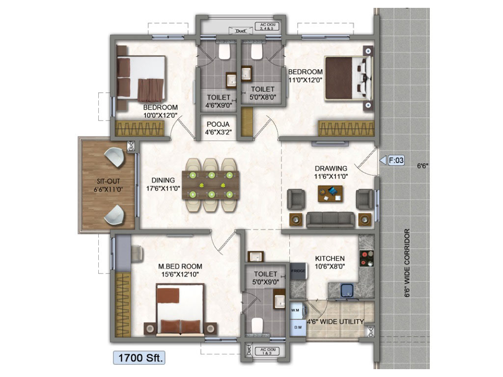 a2a homeland apartment plans