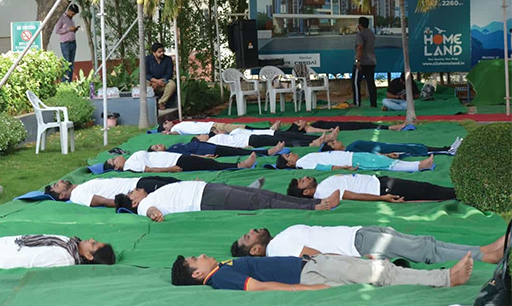 A2A Homeland Yoga Event 