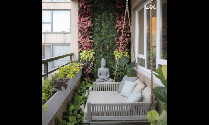 Turn your balcony into a summer mini-vanam