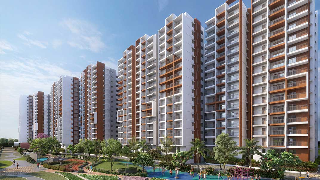 a2a homeland 3bhkk apartments